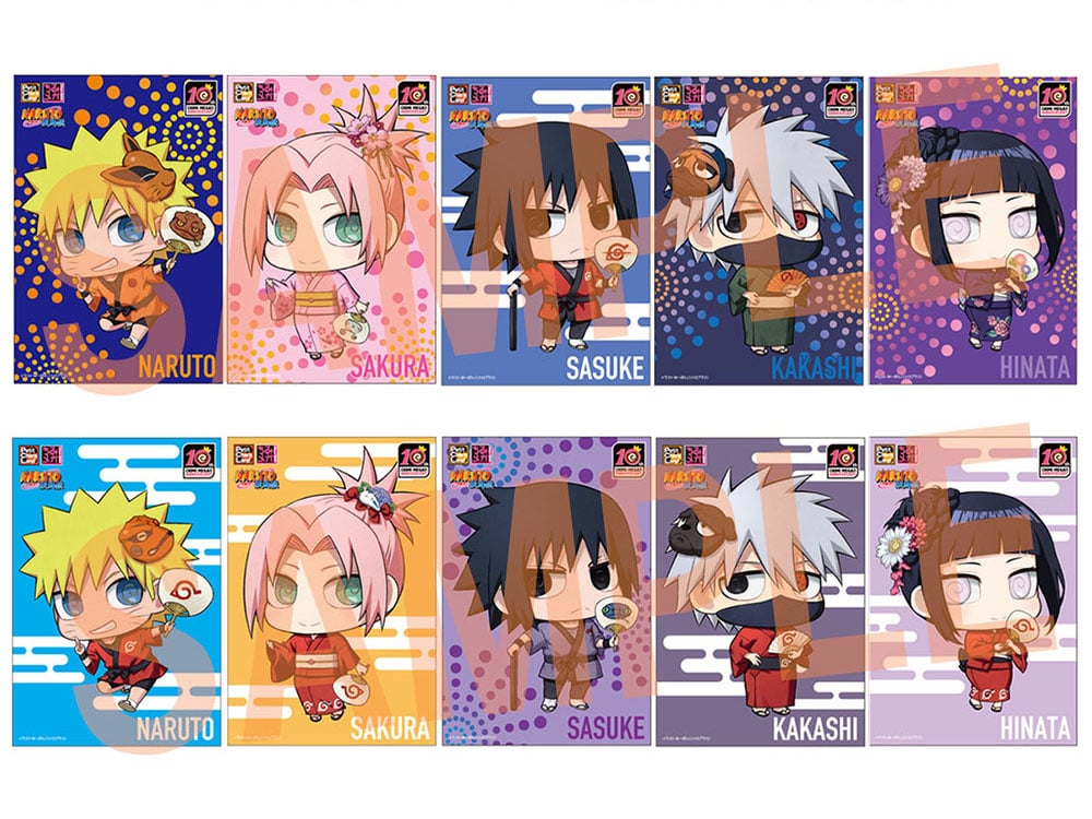 Naruto: Shippuden Petit Chara Land (10th Anniversary Ver.) Box of 10 Figures (With Gift) Gallery Image 3