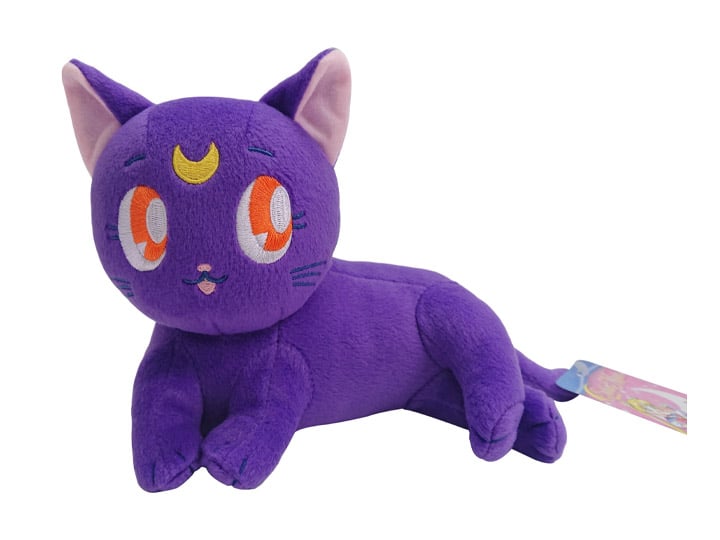 Sailor Moon Luna (Laying Down) 8" Plush Gallery Image 1