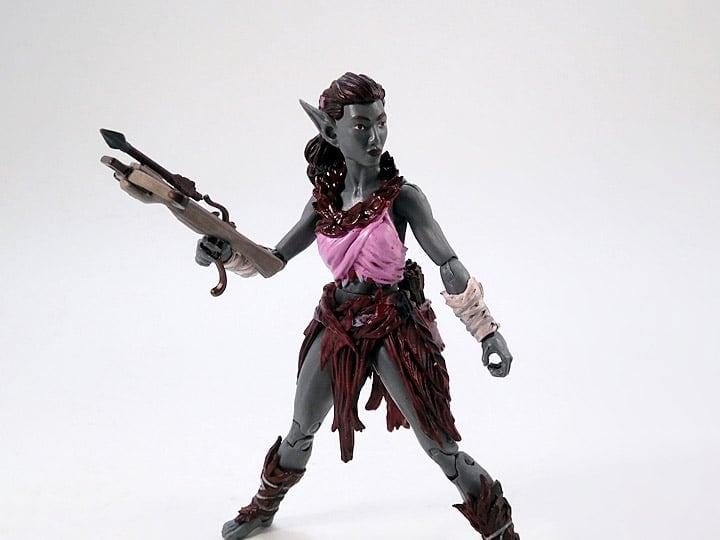 Vitruvian H.A.C.K.S. Cerisier (Sakura Elven Assassin) Figure Gallery Image 1