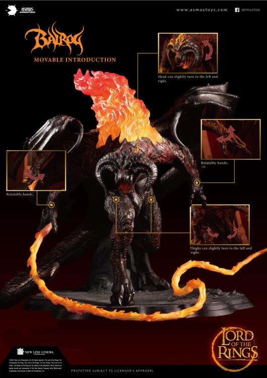 The Lord of the Rings: The Fellowship of the Ring Balrog Figure Gallery Image 22