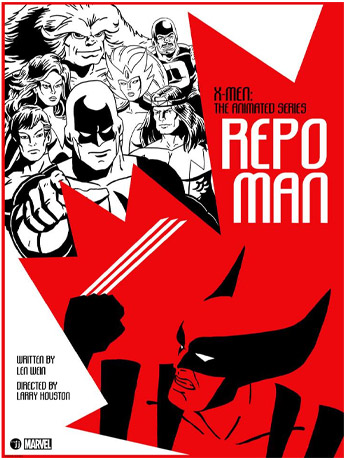 X-Men: The Animated Series Repo Man Limited Edition Lithograph Gallery Image 2