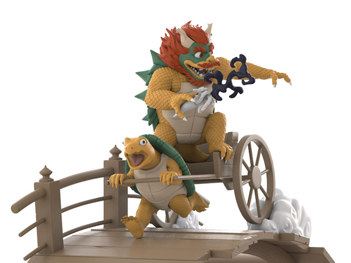 Ukiyo-E Rickshaw Kart: Turtle Daimao Limited Edition Statue Gallery Image 1