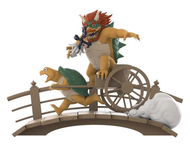 Ukiyo-E Rickshaw Kart: Turtle Daimao Limited Edition Statue Gallery Image 3