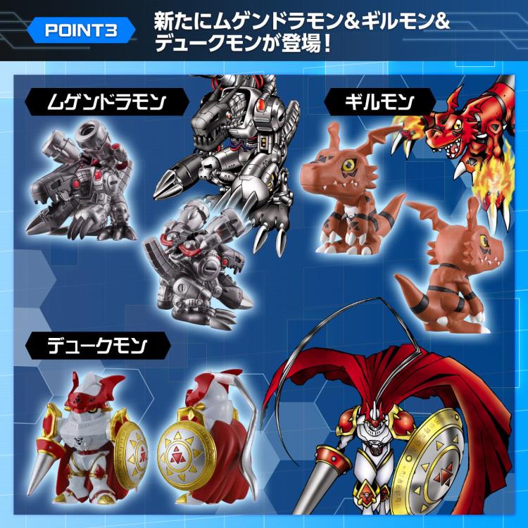 Digimon Adventure The Digimon New Collection Vol.2 Set of 6 Figures