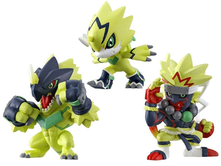 Digimon Adventure The Digimon Impulse City Set of 3 Figures Gallery Image 1