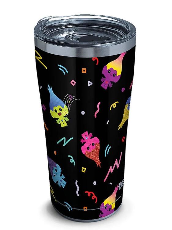 Trolls 1980's Vibe Stainless Steel Tumbler Gallery Image 2