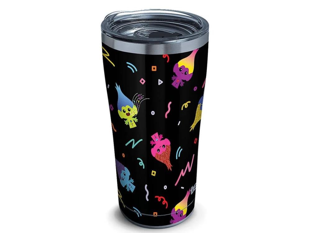 Trolls 1980's Vibe Stainless Steel Tumbler Gallery Image 1