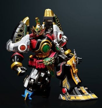 Mighty Morphin Power Rangers Metal Power Thunder Megazord Figure Gallery Image 5