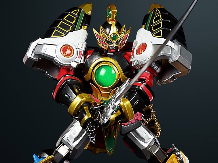 Mighty Morphin Power Rangers Metal Power Thunder Megazord Figure Gallery Image 1