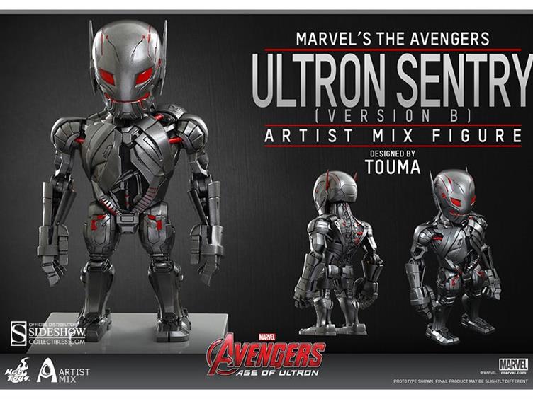 Avengers: Age of Ultron Artist Mix Collectible Figure Series 01 Ultron Sentry (Prime) Gallery Image 1