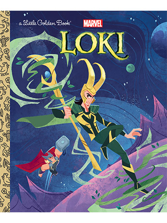 Marvel Loki Little Golden Book Gallery Image 2
