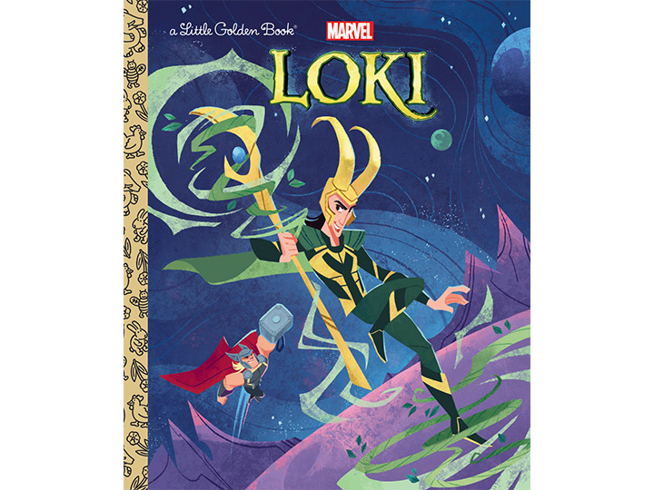 Marvel Loki Little Golden Book Gallery Image 1