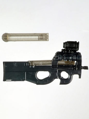 Girls' Frontline Little Armory LADF18 Military Series P90 Type 1/12 Scale Accessory Gallery Image 2