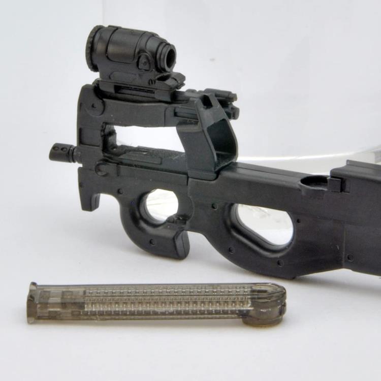 Girls' Frontline Little Armory LADF18 Military Series P90 Type 1/12 Scale Accessory Gallery Image 4