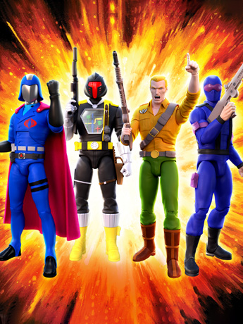 G.I. Joe ULTIMATES! Wave 1 Set of 4 Figures
