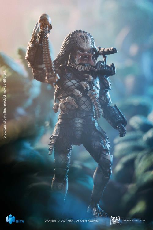 Predator Jungle Predator (Open Mouth) 1:18 Scale PX Previews Exclusive Figure Gallery Image 3