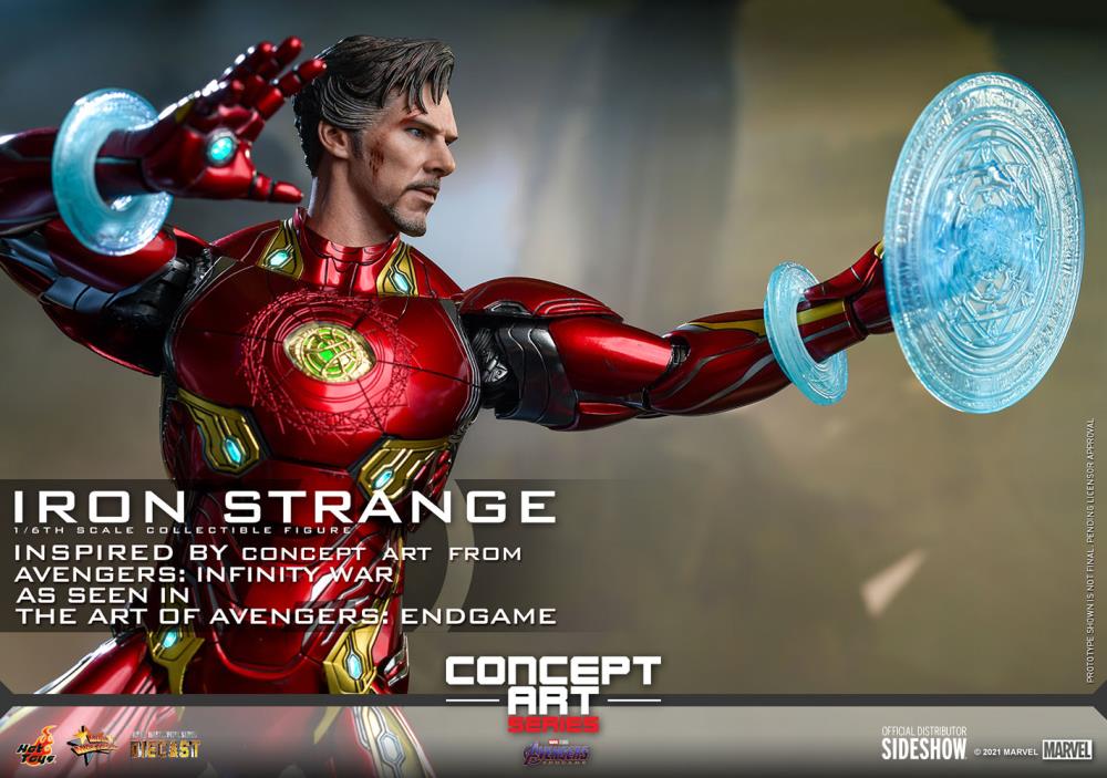 Avengers: Endgame MMS606D41 Iron Strange 1/6th Scale Collectible Figure Gallery Image 11