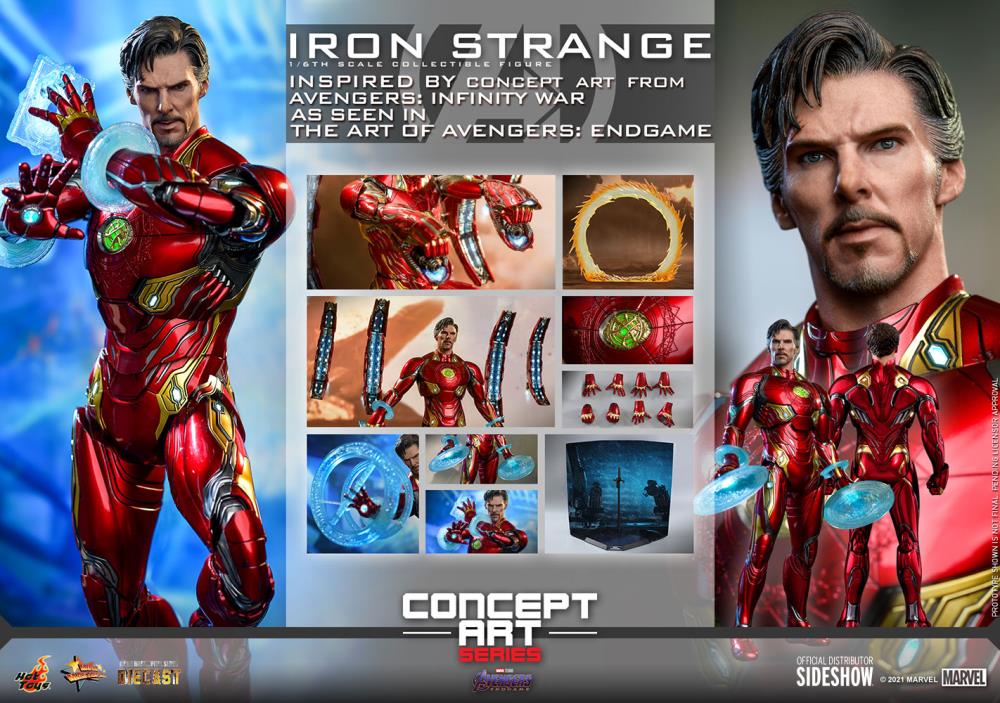 Avengers: Endgame MMS606D41 Iron Strange 1/6th Scale Collectible Figure Gallery Image 16