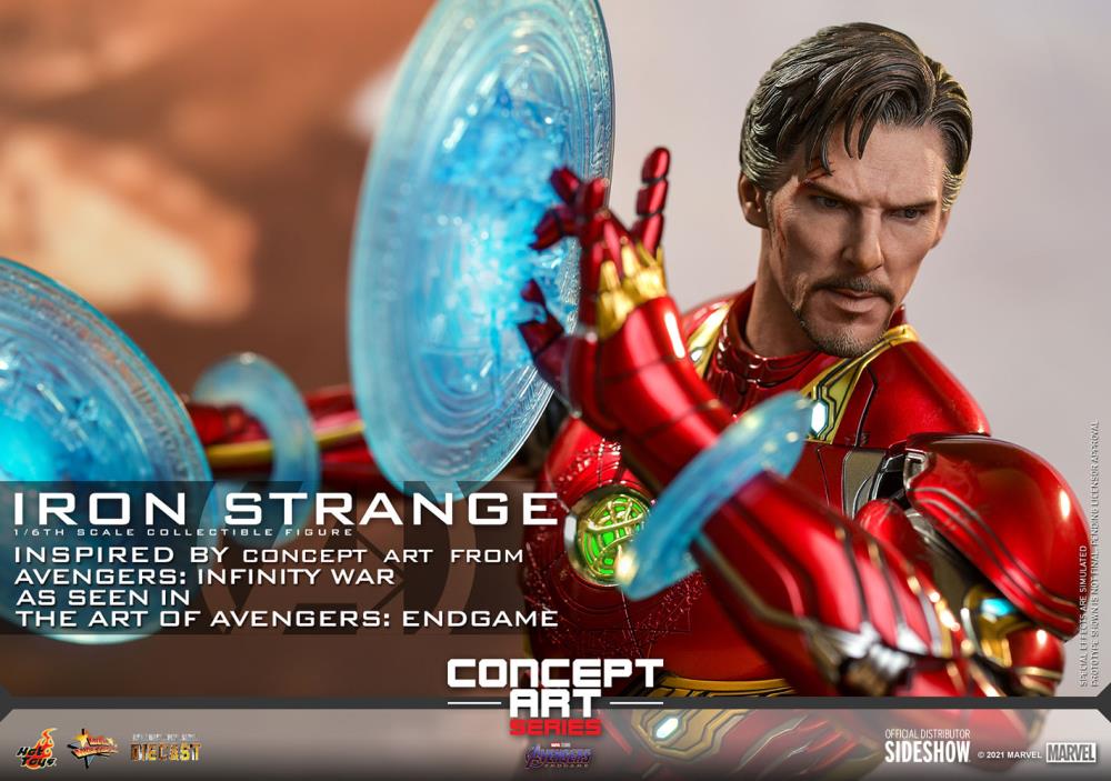 Avengers: Endgame MMS606D41 Iron Strange 1/6th Scale Collectible Figure Gallery Image 5