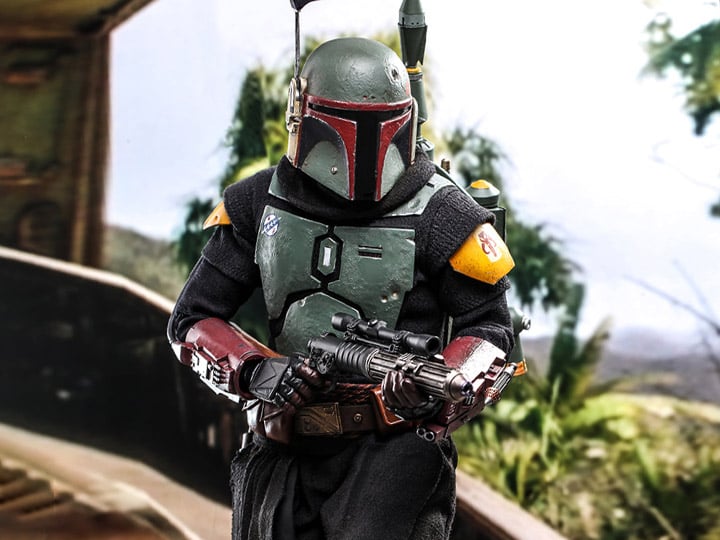 The Mandalorian TMS055 Boba Fett (Repaint Armor) 1/6th Scale Collectible Figure Gallery Image 1