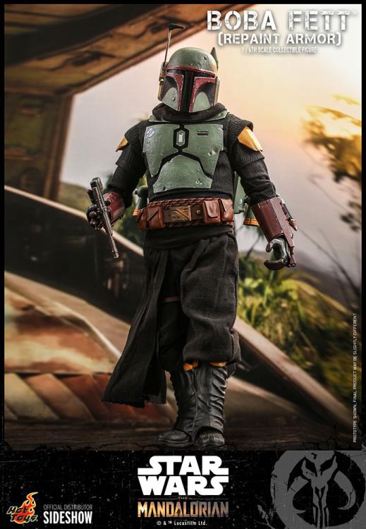 The Mandalorian TMS055 Boba Fett (Repaint Armor) 1/6th Scale Collectible Figure Gallery Image 9