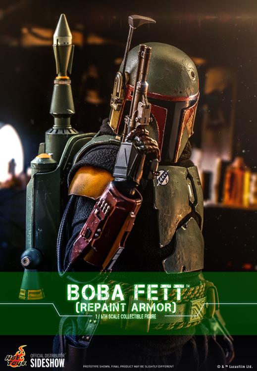 The Mandalorian TMS055 Boba Fett (Repaint Armor) 1/6th Scale Collectible Figure Gallery Image 4