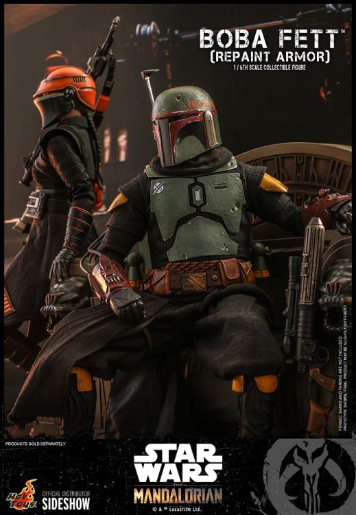 The Mandalorian TMS055 Boba Fett (Repaint Armor) 1/6th Scale Collectible Figure Gallery Image 6