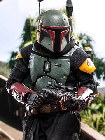 The Mandalorian TMS055 Boba Fett (Repaint Armor) 1/6th Scale Collectible Figure Gallery Image 2