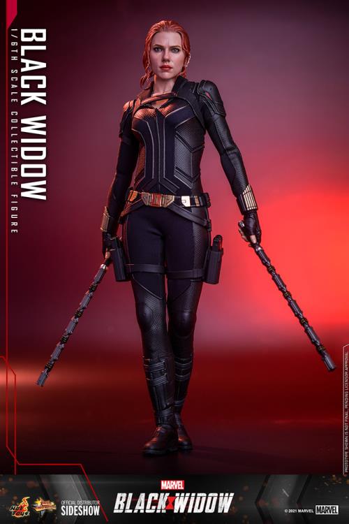 Black Widow MMS603 Black Widow (Black Suit) 1/6th Scale Collectible Figure Gallery Image 4