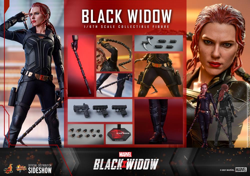 Black Widow MMS603 Black Widow (Black Suit) 1/6th Scale