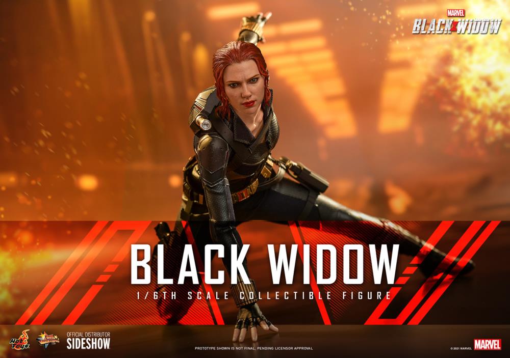 Black Widow MMS603 Black Widow (Black Suit) 1/6th Scale Collectible Figure Gallery Image 3