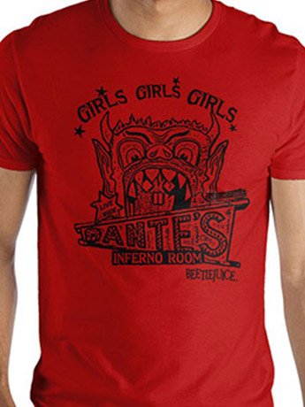 Beetlejuice Dante's Inferno Room T-Shirt Gallery Image 2