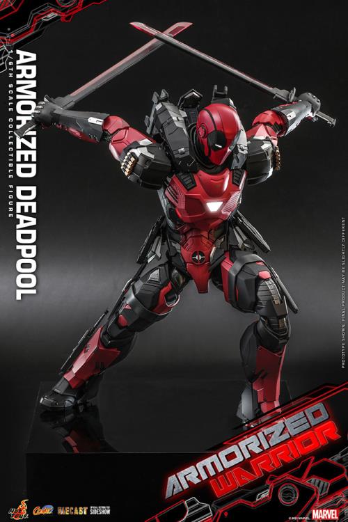 Marvel Comics CMS09D42 Armorized Deadpool 1/6th Scale Collectible Figure Gallery Image 18