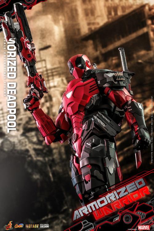 Marvel Comics CMS09D42 Armorized Deadpool 1/6th Scale Collectible Figure Gallery Image 13