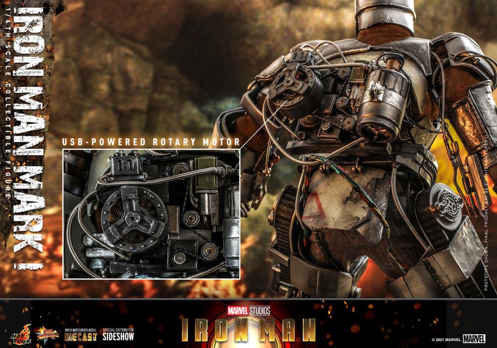 Iron Man MMS605D40 Iron Man Mark I 1/6th Scale Collectible Figure Gallery Image 18