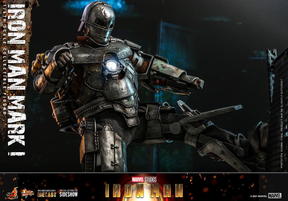 Iron Man MMS605D40 Iron Man Mark I 1/6th Scale Collectible Figure Gallery Image 13