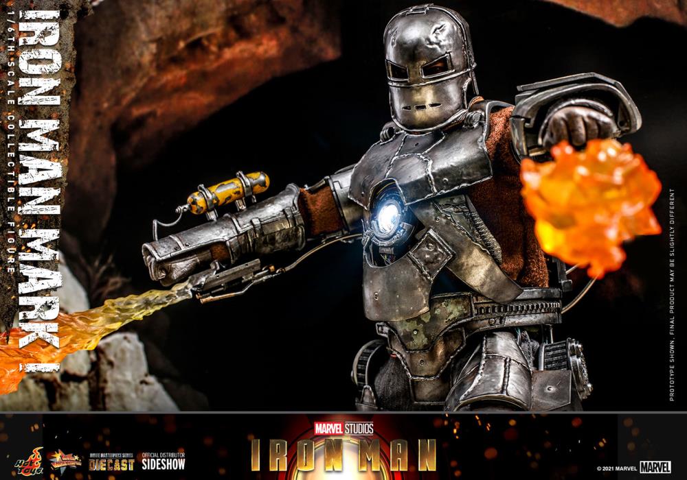 Iron Man MMS605D40 Iron Man Mark I 1/6th Scale Collectible Figure Gallery Image 5