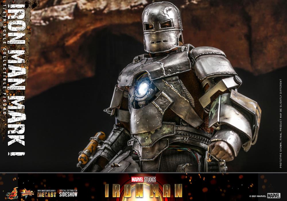 Iron Man MMS605D40 Iron Man Mark I 1/6th Scale Collectible Figure Gallery Image 7