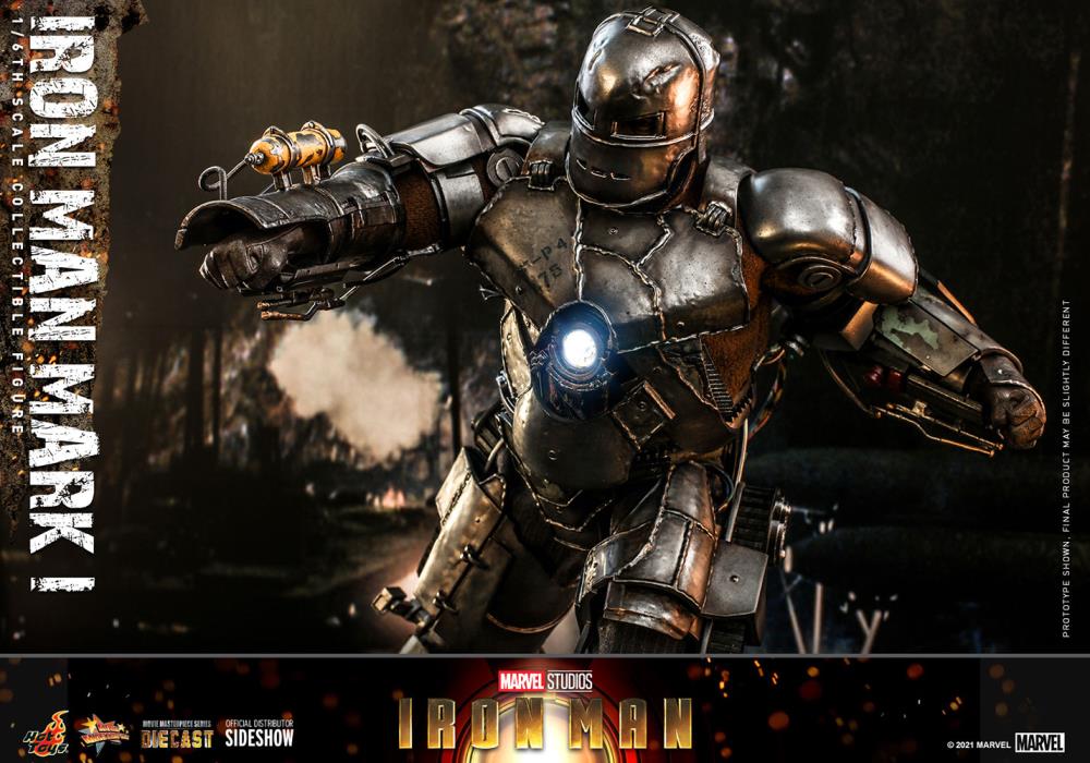 Iron Man MMS605D40 Iron Man Mark I 1/6th Scale Collectible Figure Gallery Image 6