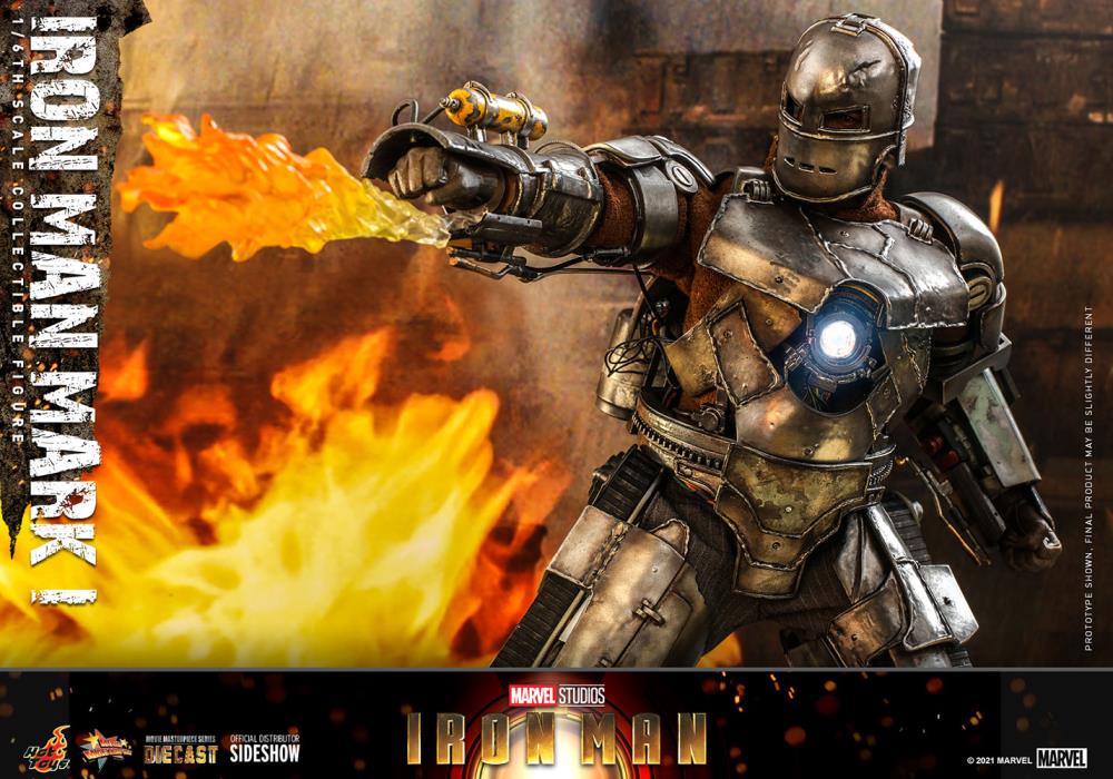 Iron Man MMS605D40 Iron Man Mark I 1/6th Scale Collectible Figure Gallery Image 3