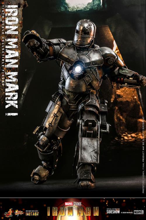 Iron Man MMS605D40 Iron Man Mark I 1/6th Scale Collectible Figure Gallery Image 8