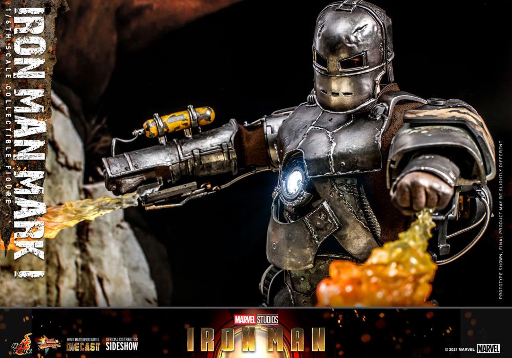 Iron Man MMS605D40 Iron Man Mark I 1/6th Scale Collectible Figure Gallery Image 4