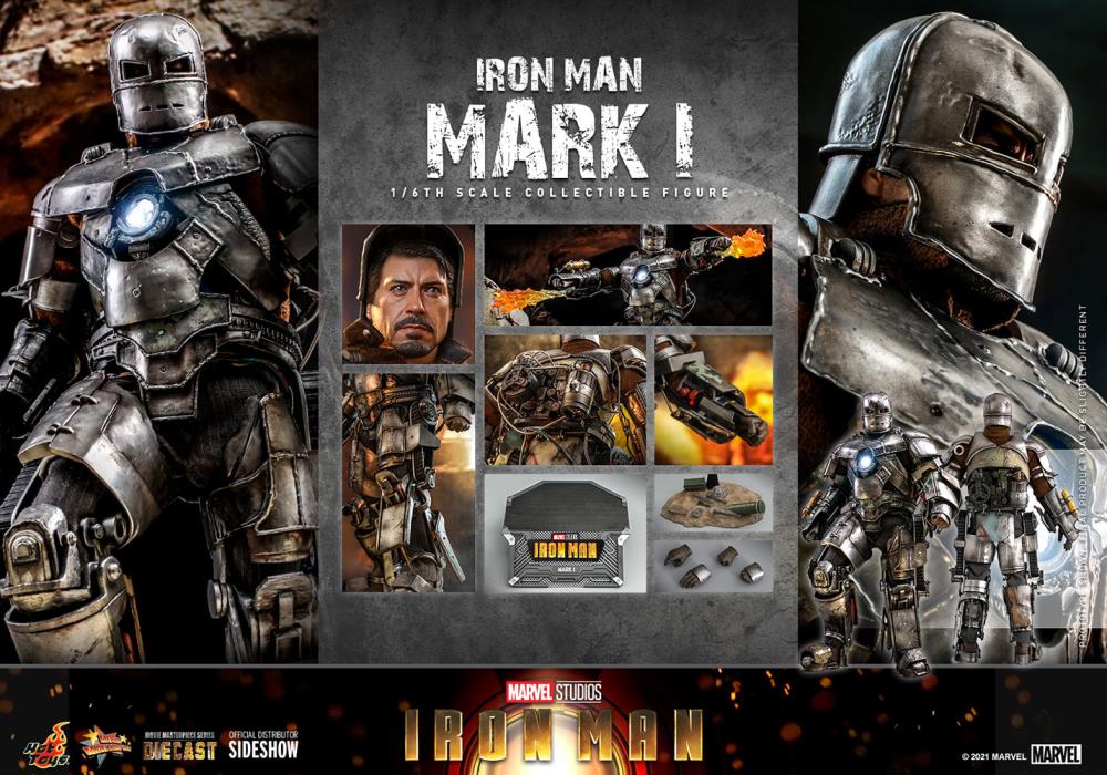 Iron Man MMS605D40 Iron Man Mark I 1/6th Scale Collectible Figure