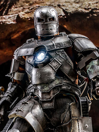 Iron Man MMS605D40 Iron Man Mark I 1/6th Scale Collectible Figure Gallery Image 2