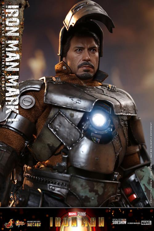 Iron Man MMS605D40 Iron Man Mark I 1/6th Scale Collectible Figure Gallery Image 9