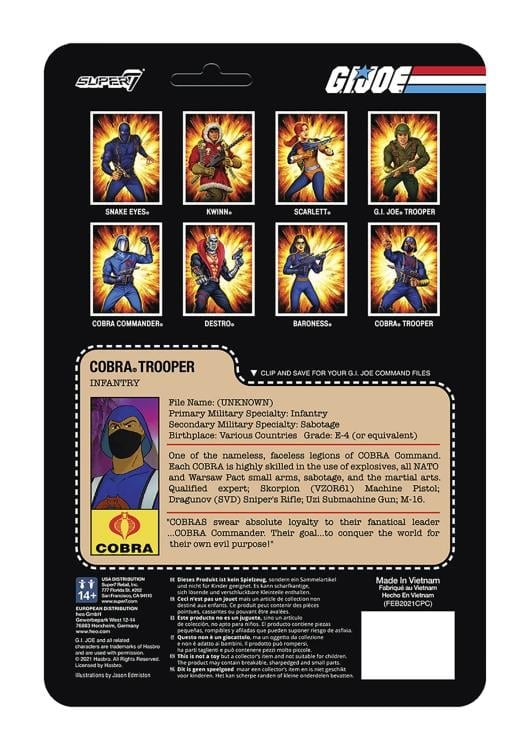 G.I. Joe ReAction BBTS Exclusive Case of 15 Figures Gallery Image 23