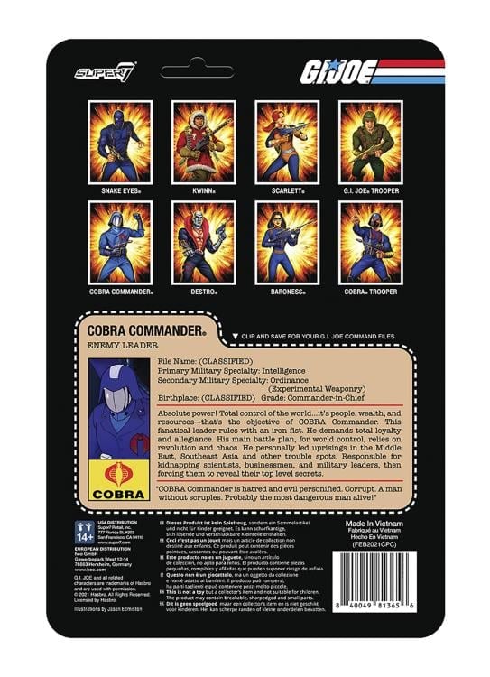 G.I. Joe ReAction BBTS Exclusive Case of 15 Figures Gallery Image 50