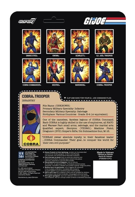 G.I. Joe ReAction BBTS Exclusive Case of 15 Figures Gallery Image 31