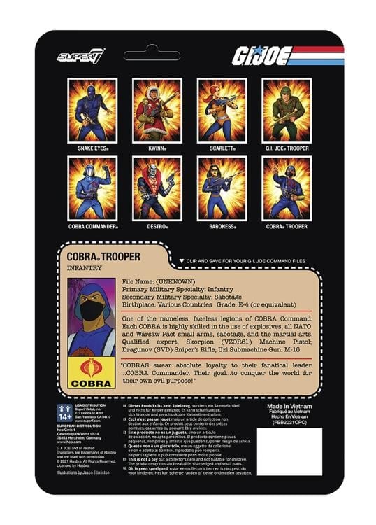 G.I. Joe ReAction BBTS Exclusive Case of 15 Figures Gallery Image 35