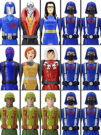 G.I. Joe ReAction BBTS Exclusive Case of 15 Figures Gallery Image 2